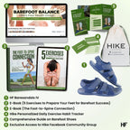 HF Baresandals IV – Ergonomic Footbed & Ultra-Lightweight Barefoot Sandals (Unisex)