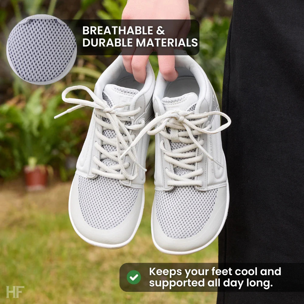 Lorana Sneakers – Ergonomic Barefoot Shoes for Everyday Wear (Unisex)