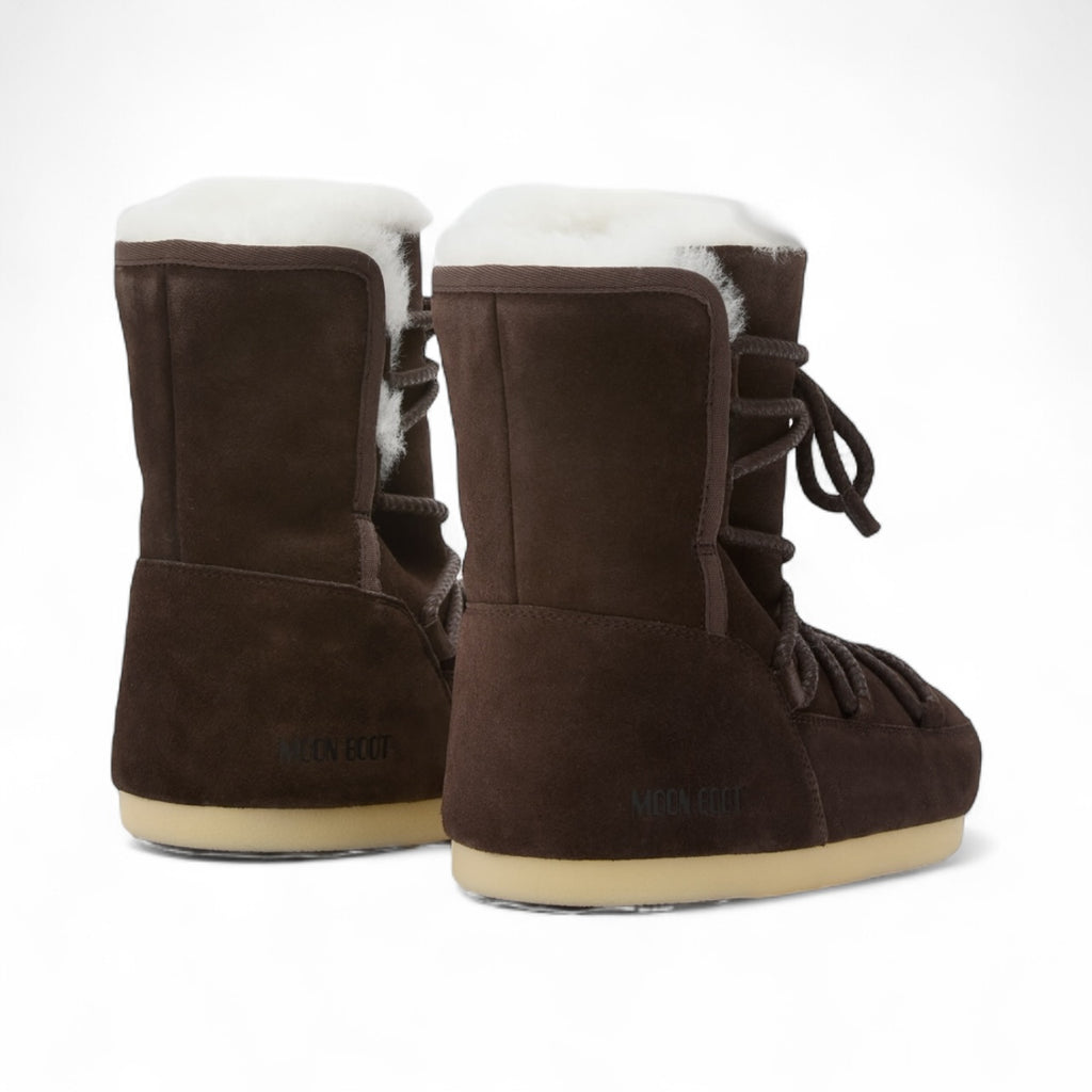 EVX Suede & Shearling Boots