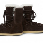 EVX Suede & Shearling Boots