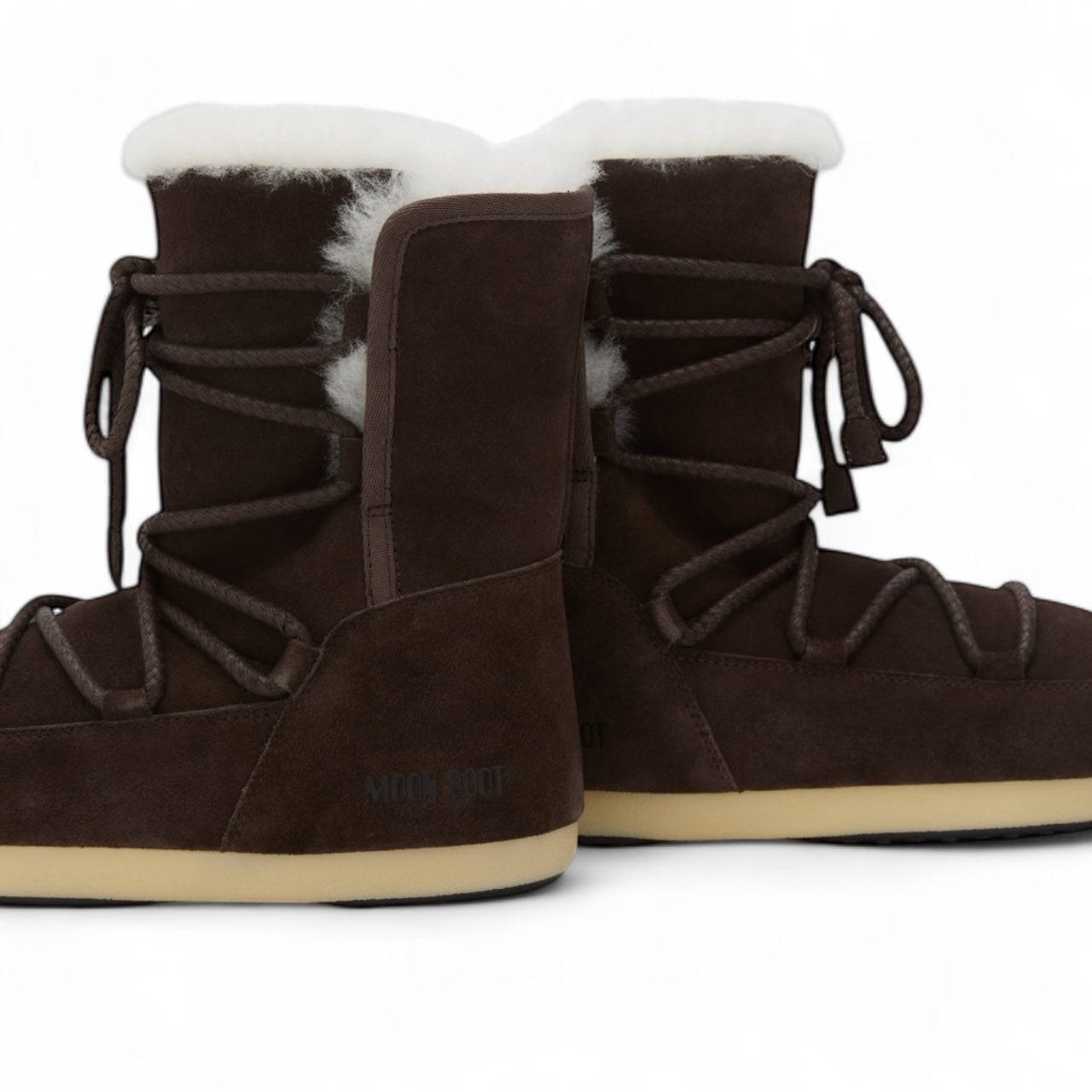 EVX Suede & Shearling Boots