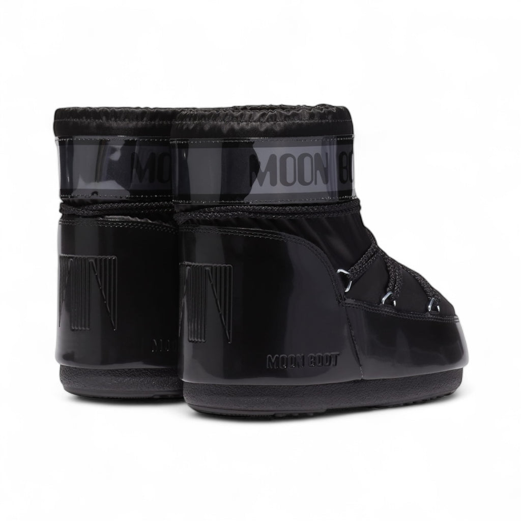 Icon Low Glance Satin Boots