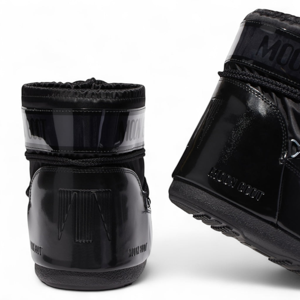 Icon Low Glance Satin Boots