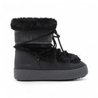 LTRACK LOW FAUX-FUR BOOTS