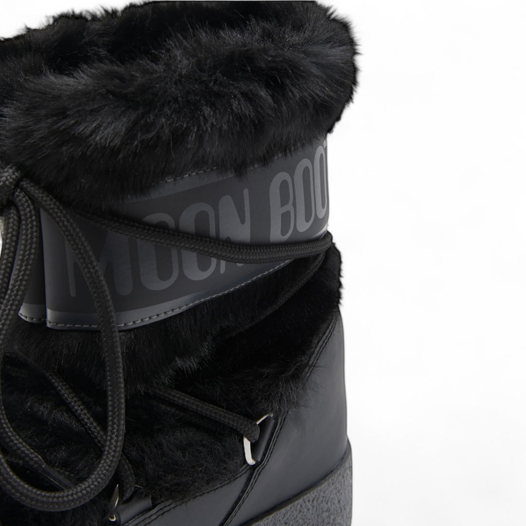 LTRACK LOW FAUX-FUR BOOTS