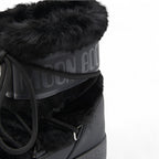 LTRACK LOW FAUX-FUR BOOTS