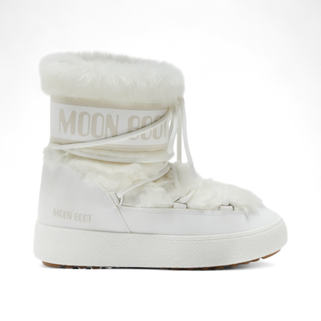 LTRACK LOW FAUX-FUR BOOTS