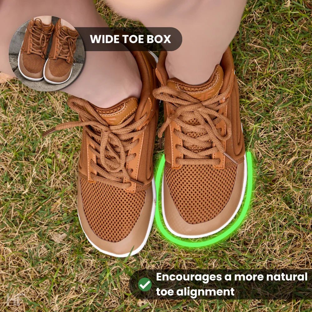 Lorana Sneakers – Ergonomic Barefoot Shoes for Everyday Wear (Unisex)